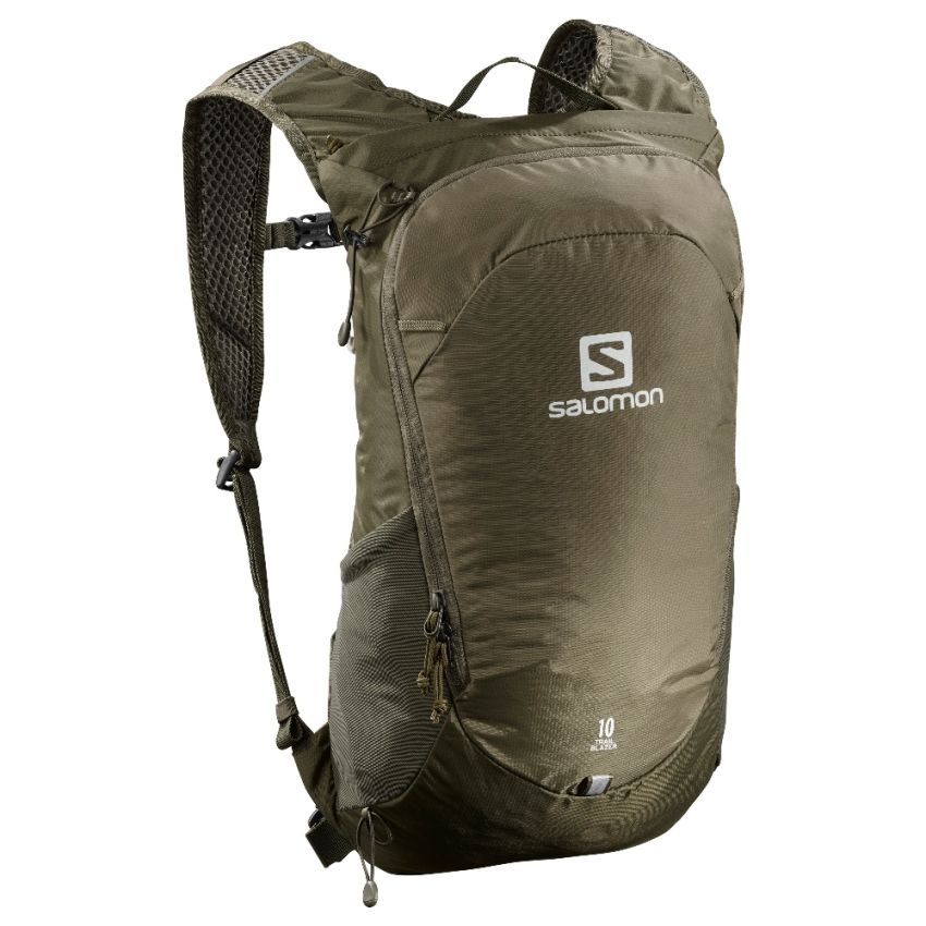 Salomon Trailblazer 10, Green, Daypack, Unisex Everyday bag, Daypack